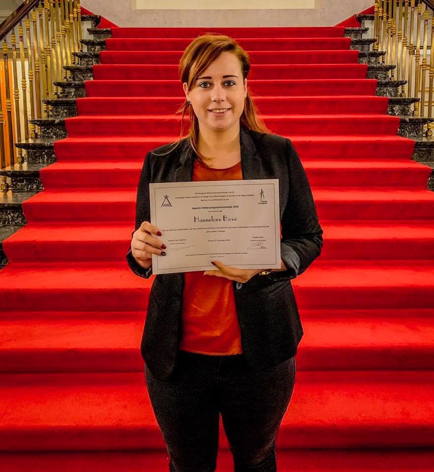 Hannelore Bové wins prize