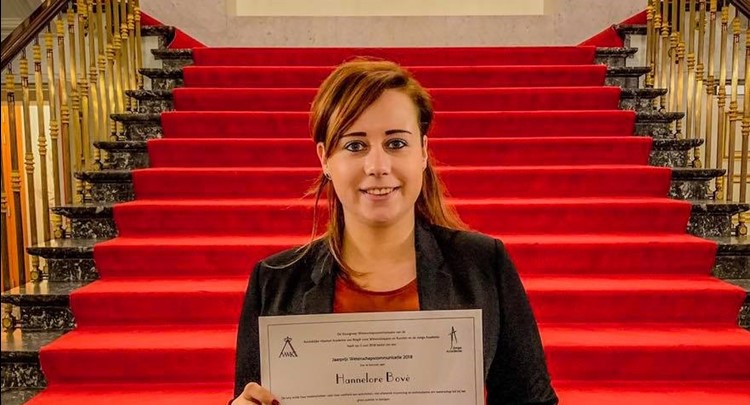 Hannelore Bové wins prize