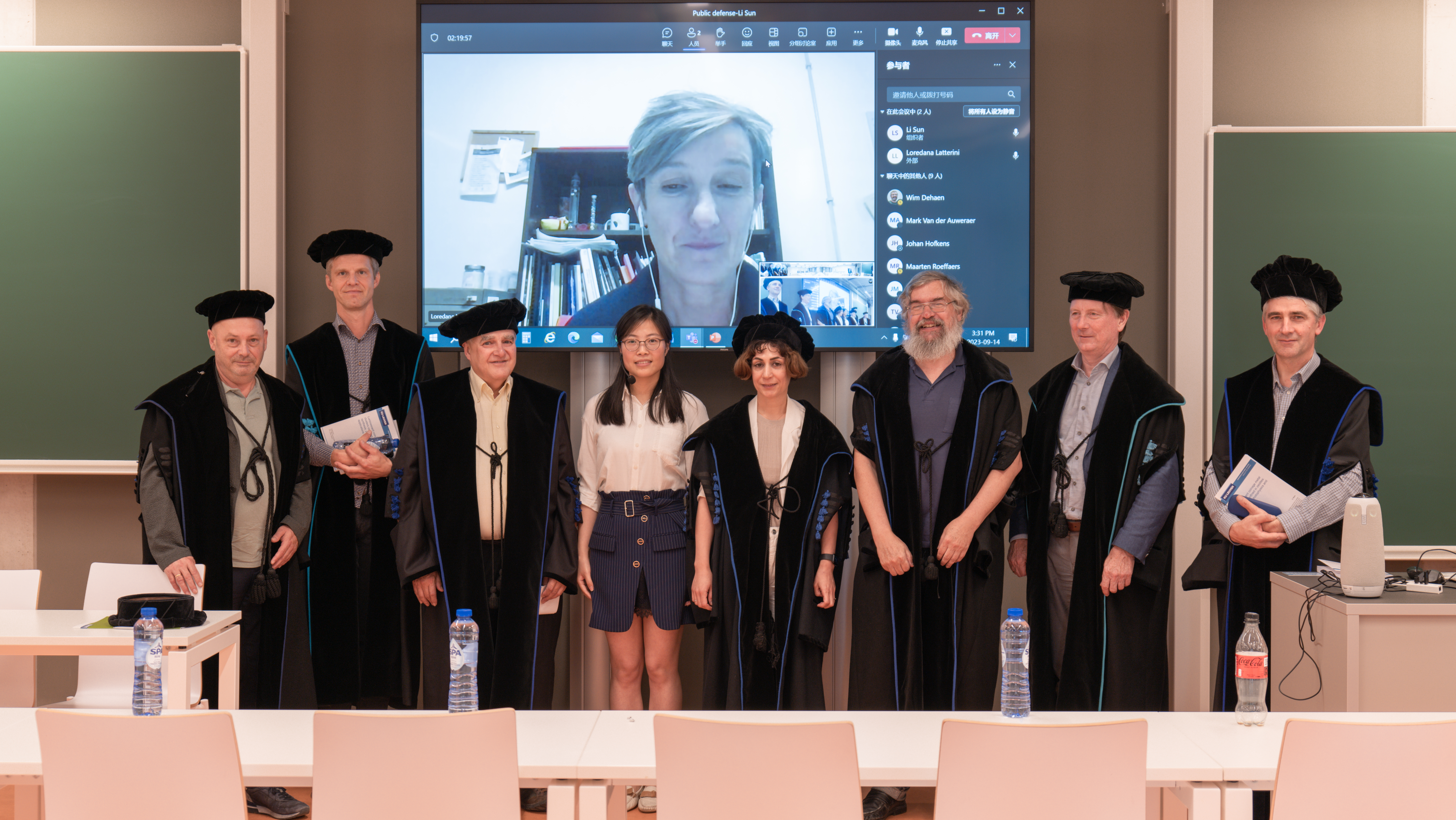 PhD Defense of Li Sun